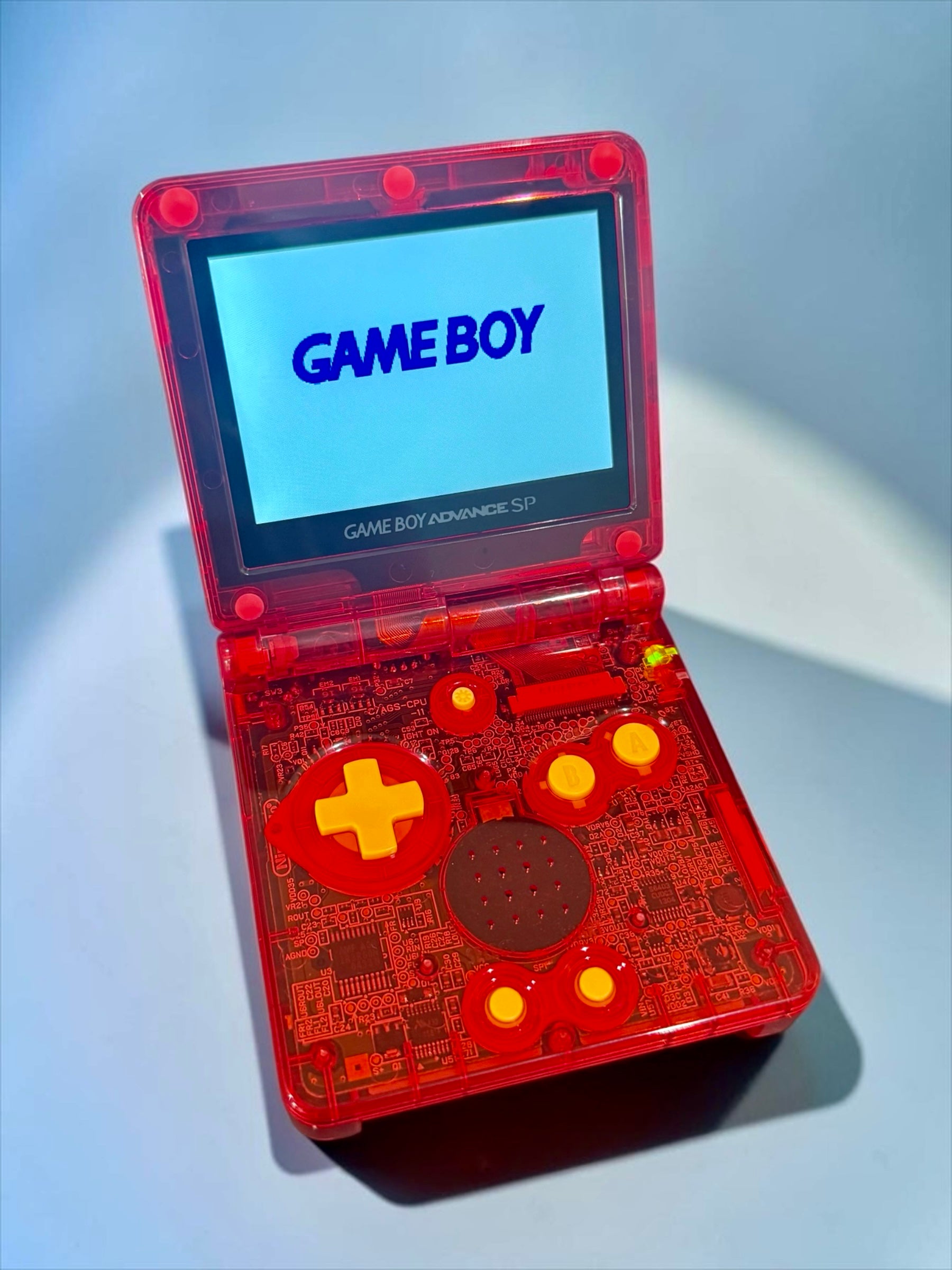 Red Charizard Gameboy Advance SP