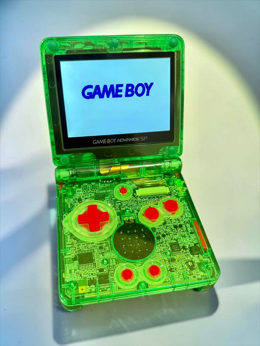 Green Venusaur Gameboy Advance SP
