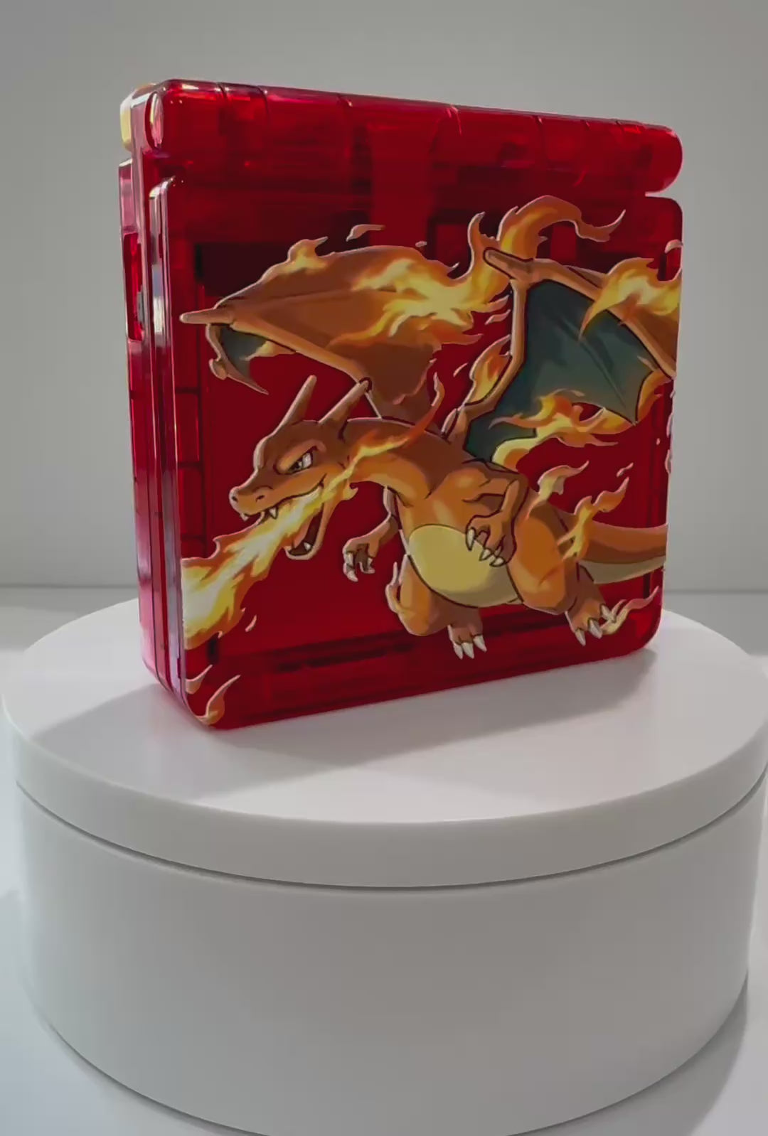 Red Charizard Gameboy Advance SP